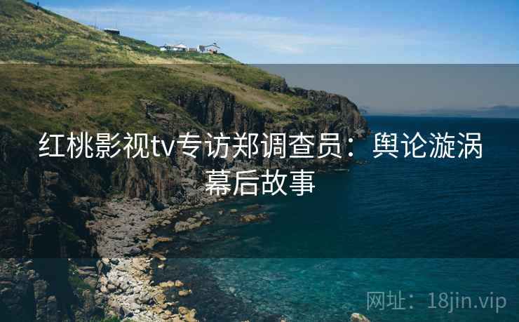 红桃影视tv专访郑调查员:舆论漩涡幕后故事