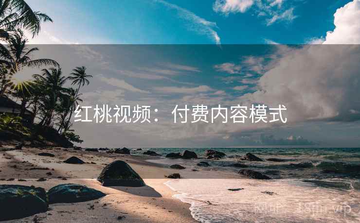 红桃视频:付费内容模式